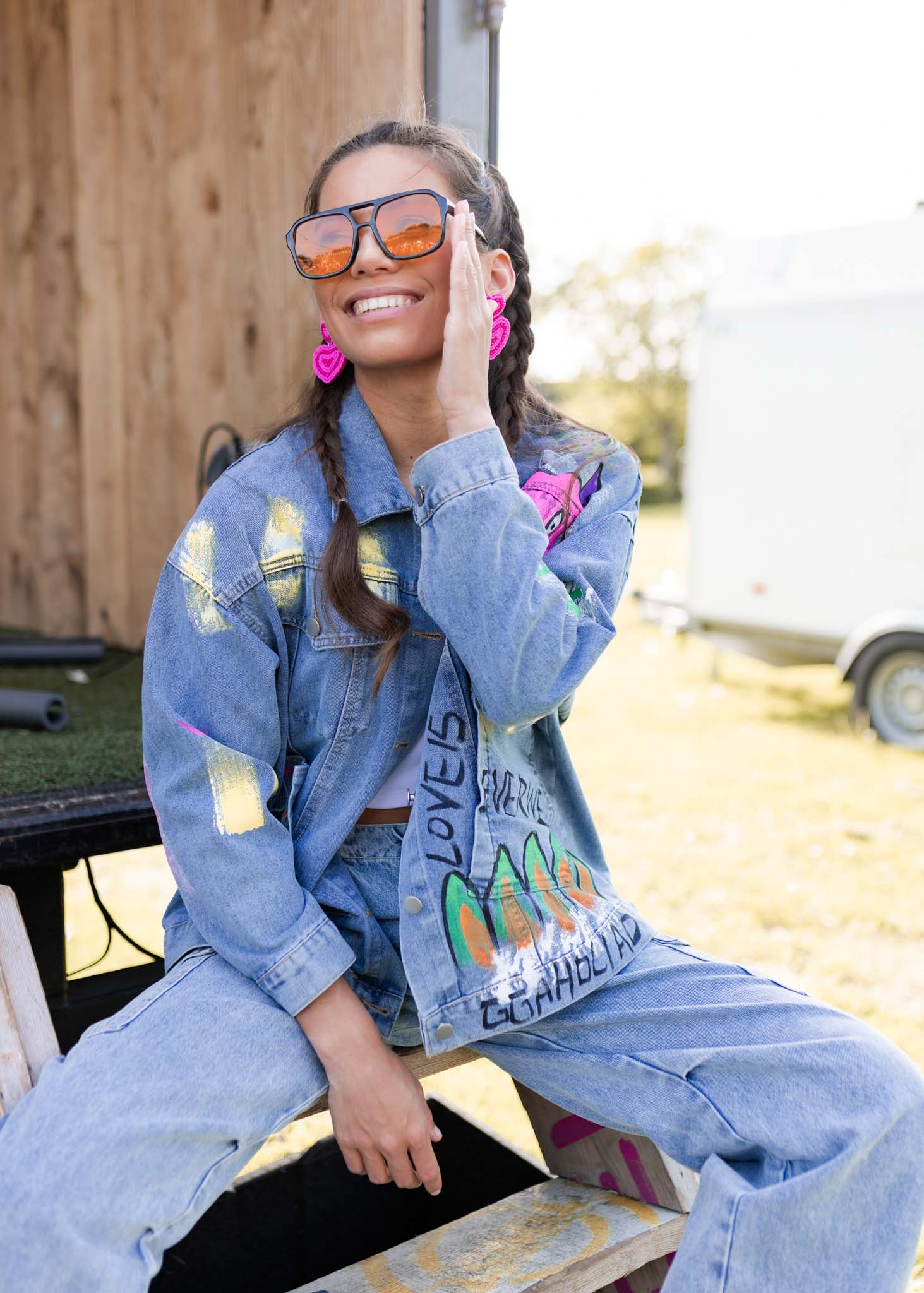 Sam denim jacket blauw