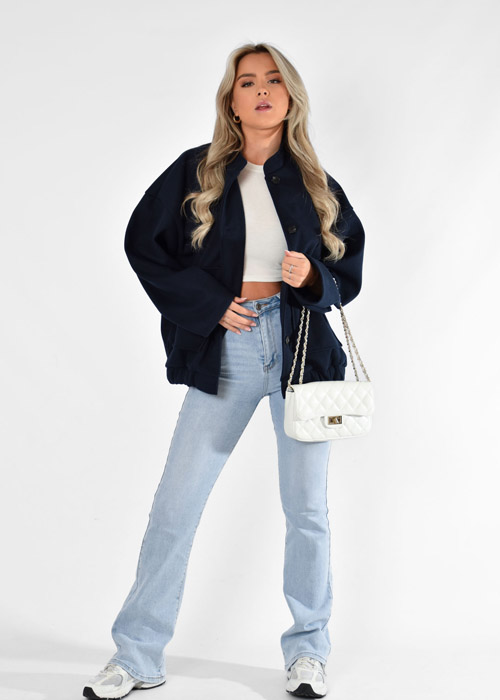 Vieve bomber jacket donkerblauw