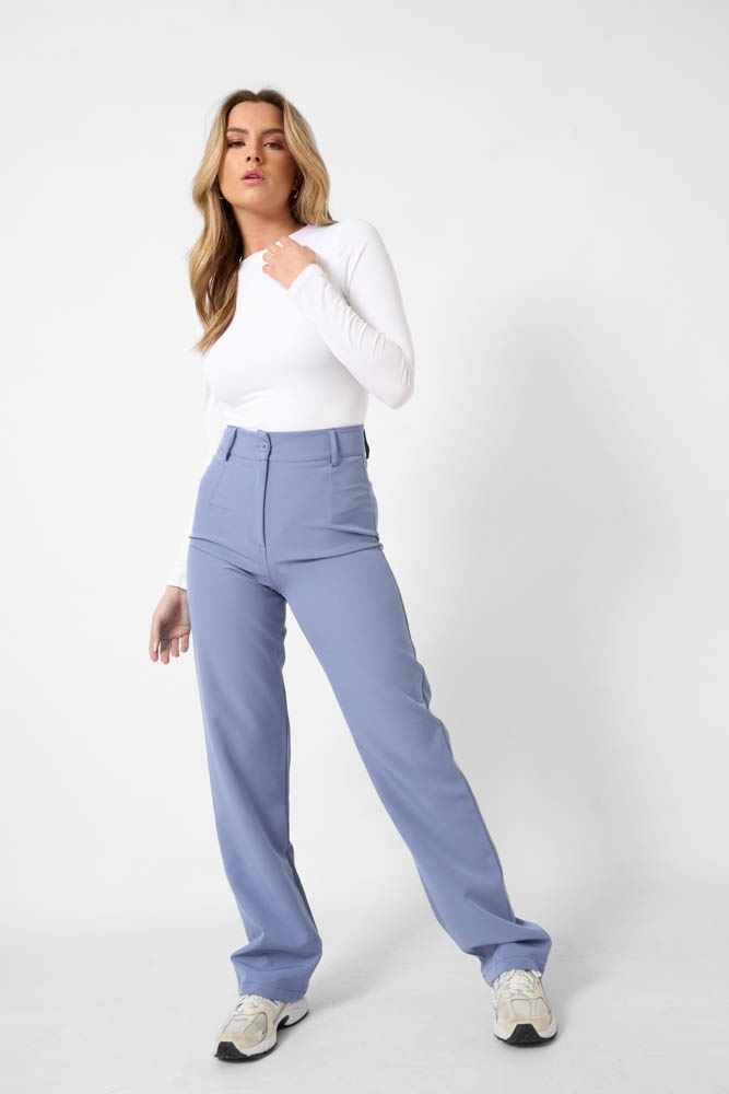Romy pantalon zee blauw