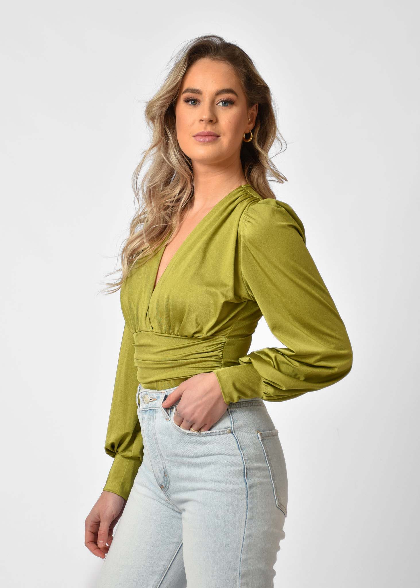 Ella body groen