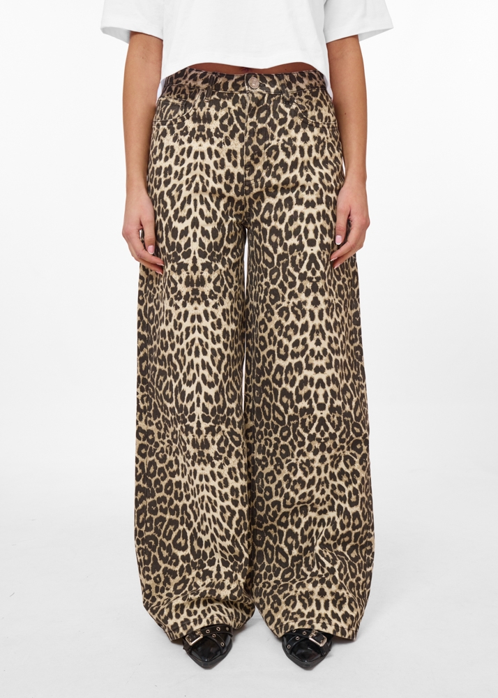 Billy leopard jeans