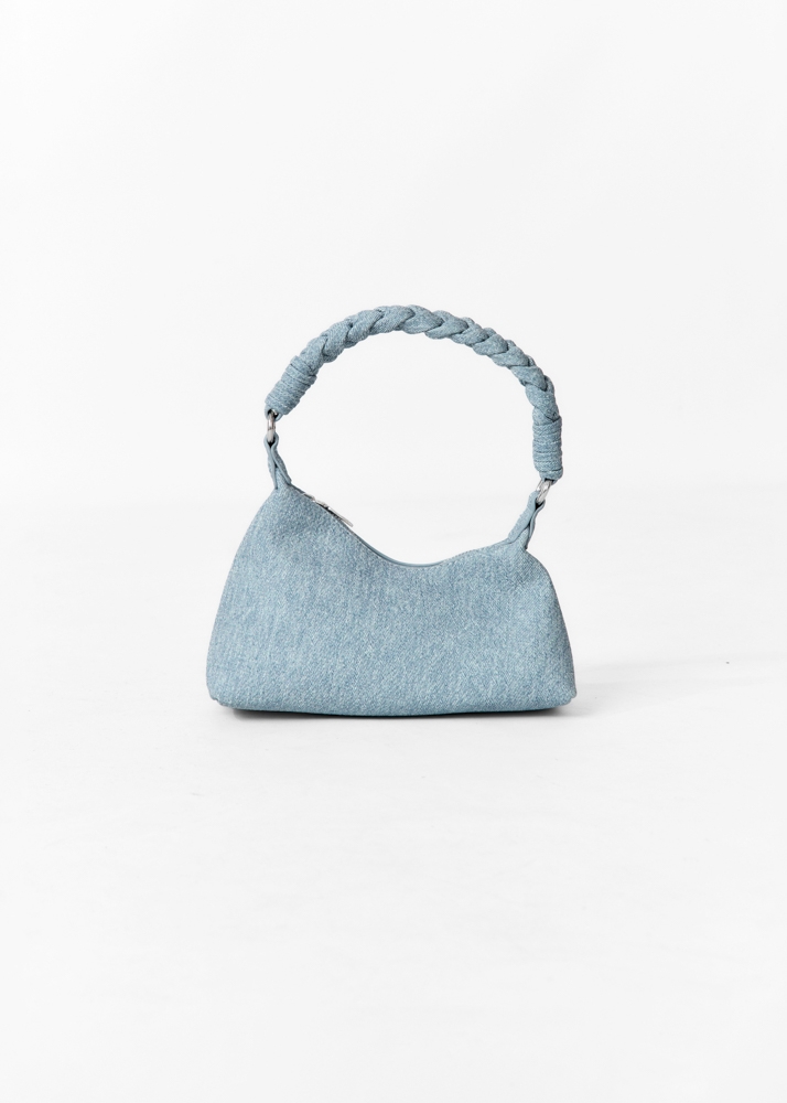 Yara denim tas lichtblauw