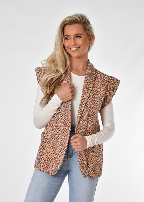 Rosie gilet boho