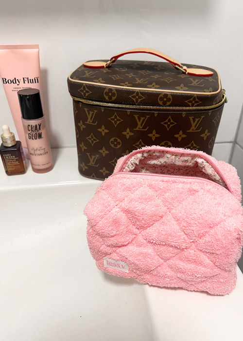 Brand toilettasje roze