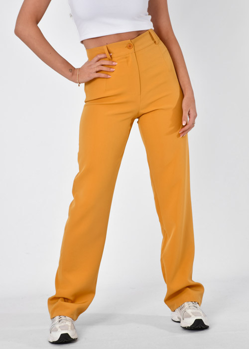 Romy pantalon geel