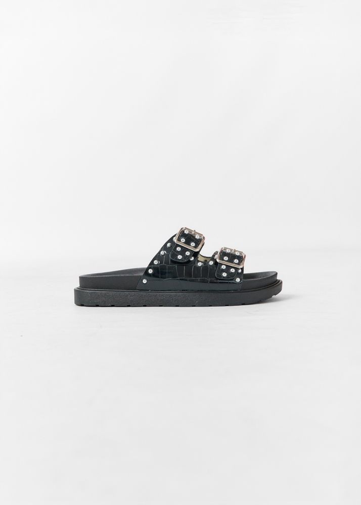 Milou slipper met studs
