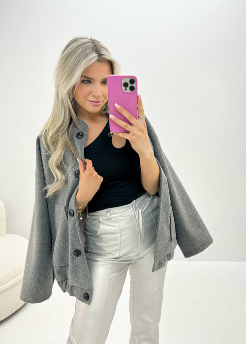 Vieve bomber jacket grijs 