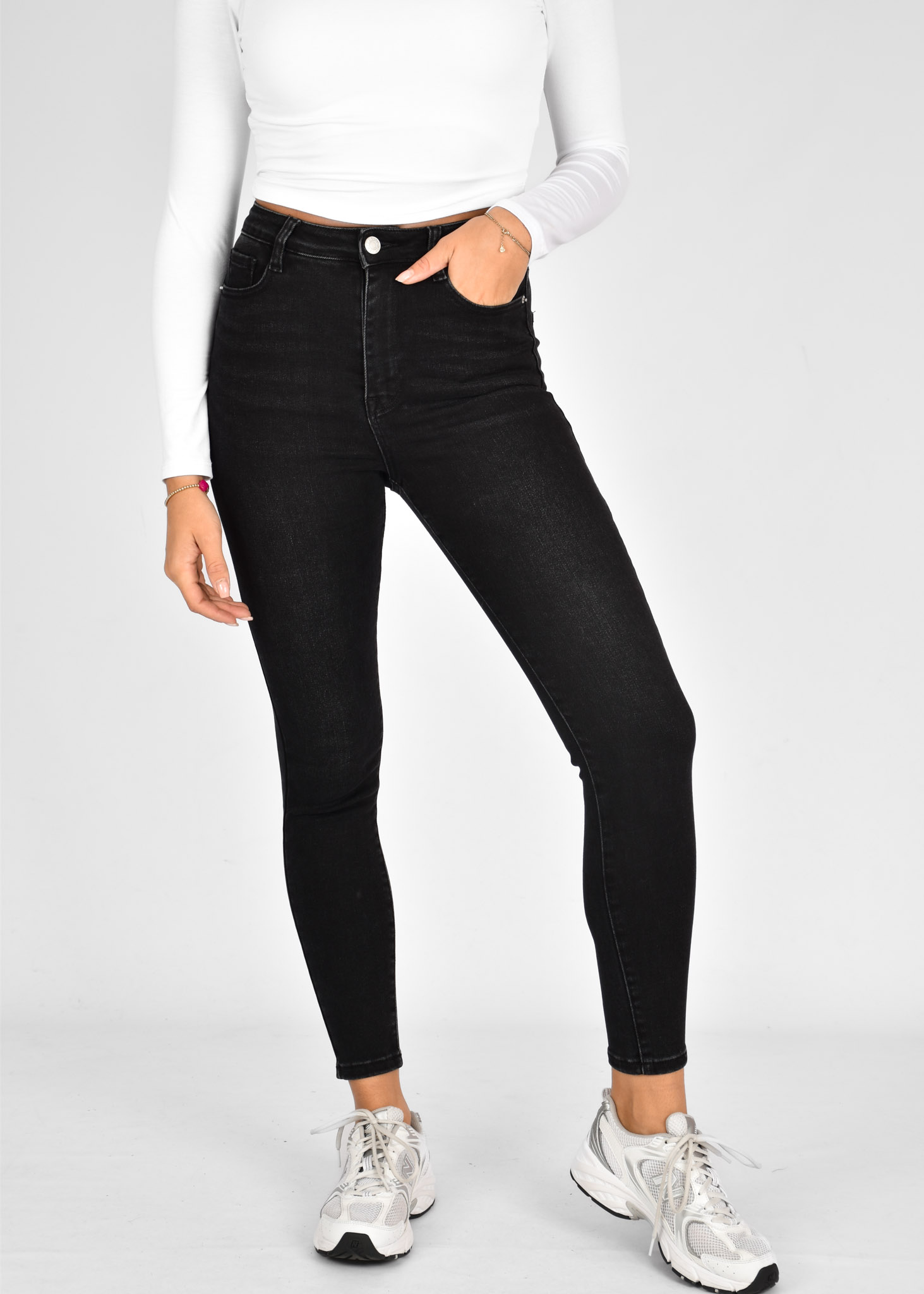 Skinny jeans zwart