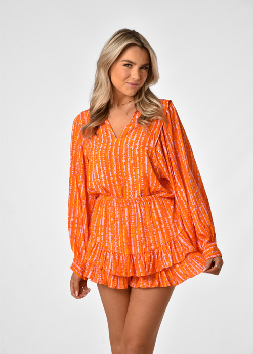 Emma skort oranje