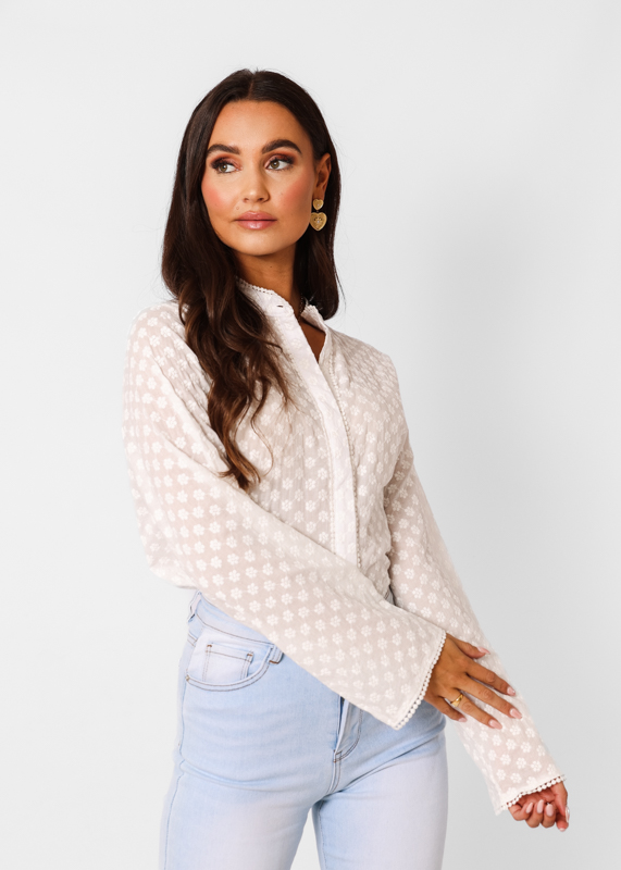 Florien blouse wit 