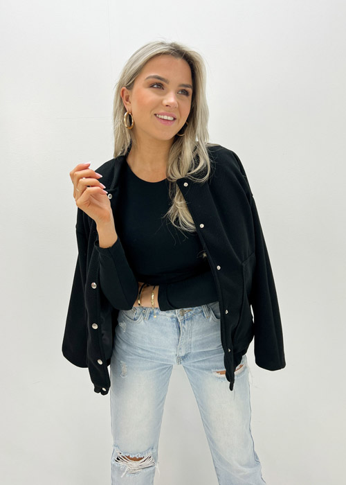 Pien bomber jacket zwart
