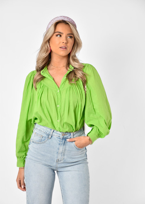 Nikki blouse groen