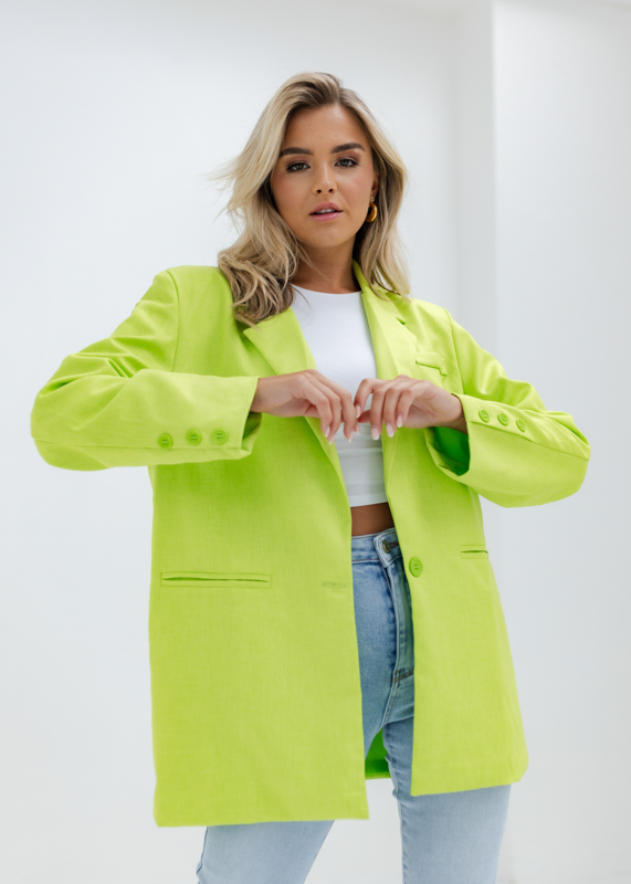 Saar blazer lime