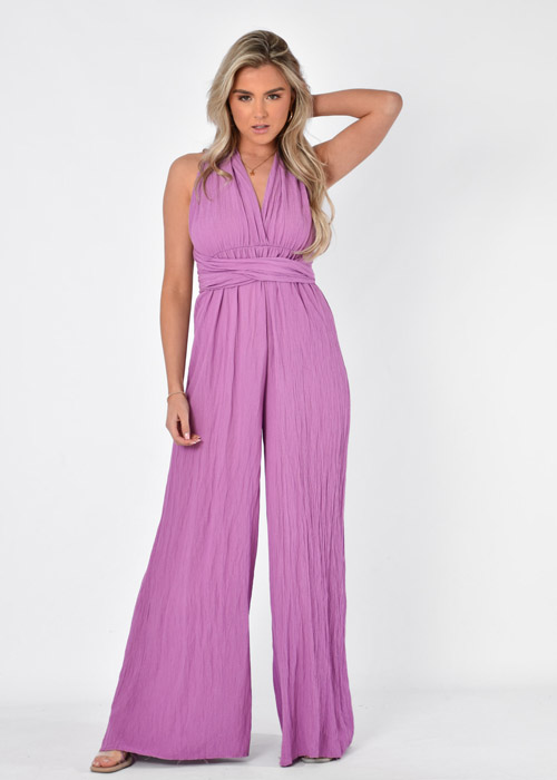 Vera jumpsuit lila