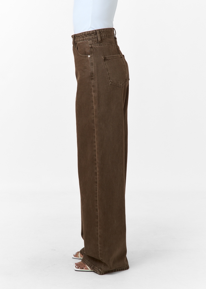 Wide leg classic jeans