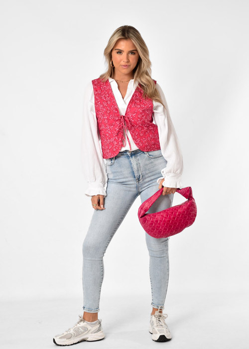 Sophie gilet fuchsia 