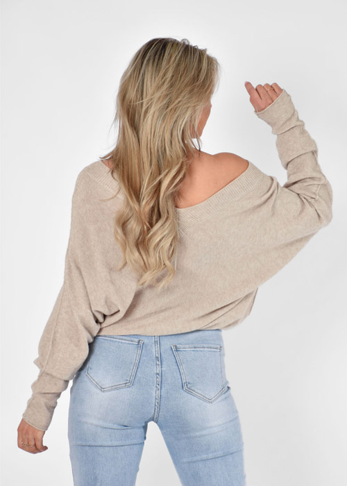 Ellen trui beige