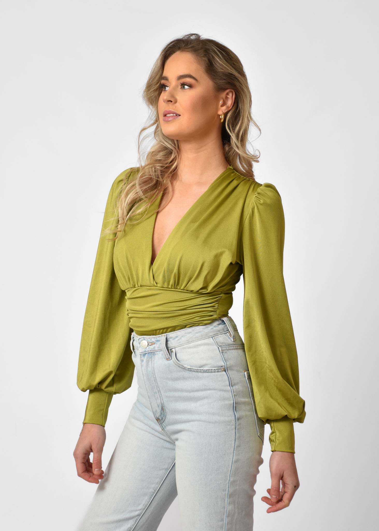 Ella body groen