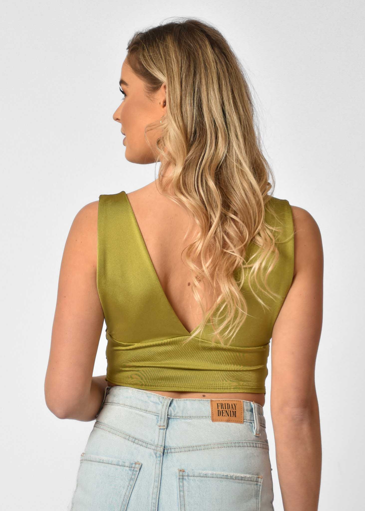 Jill top groen
