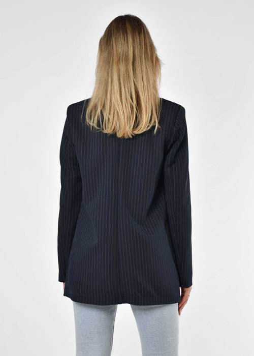 Maan blazer donkerblauw