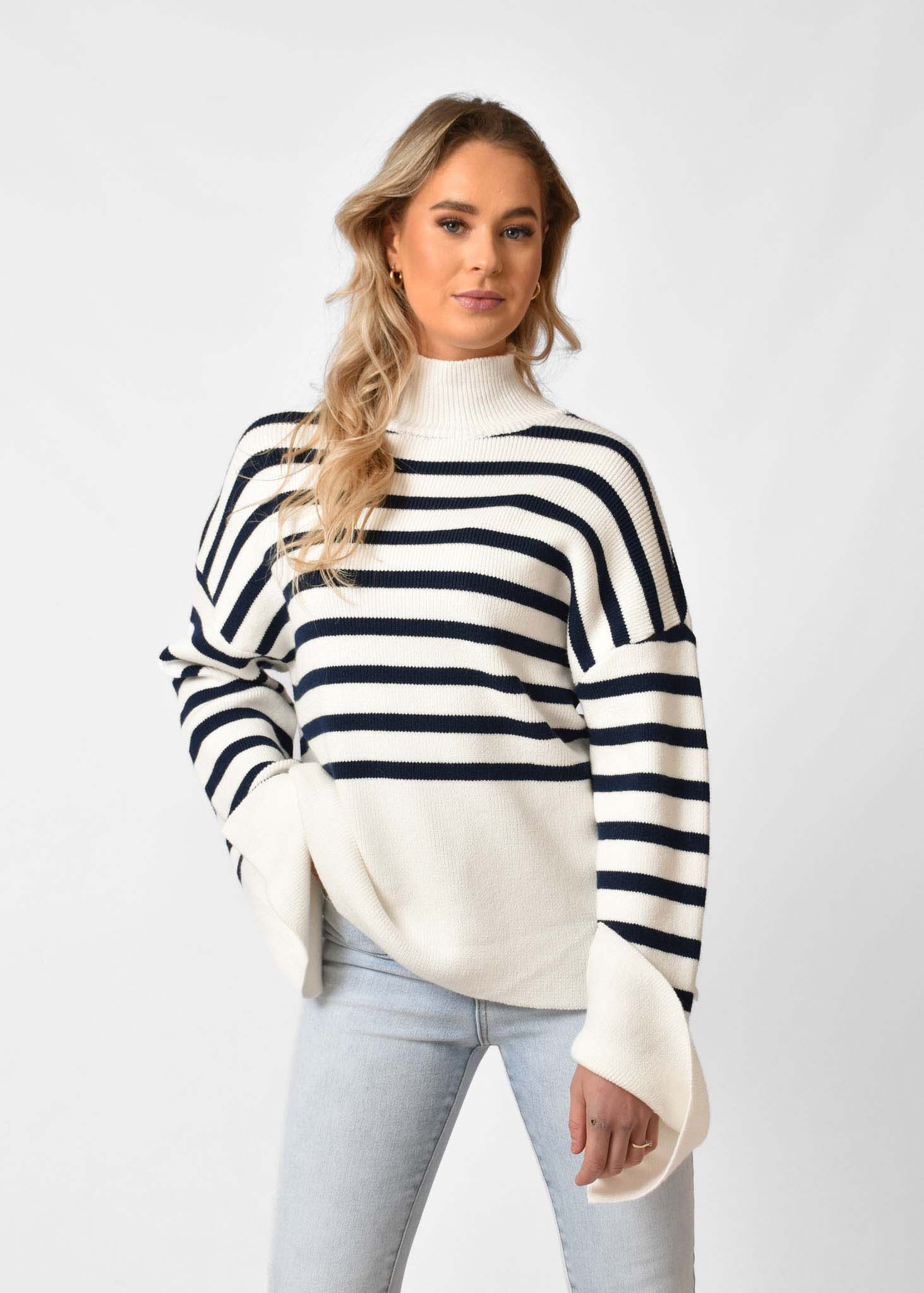 Fenna trui blauw