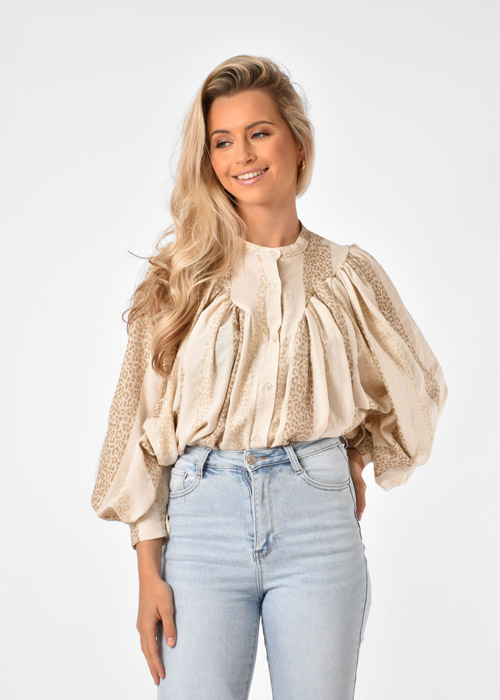 Heleen blouse beige