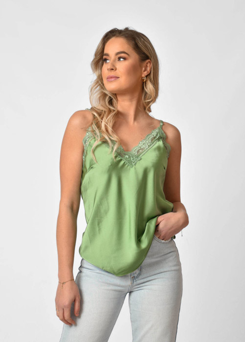 Juul top groen