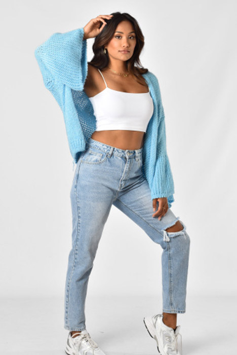 Mae vest blue