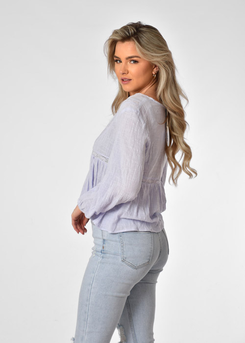 Candace top lila