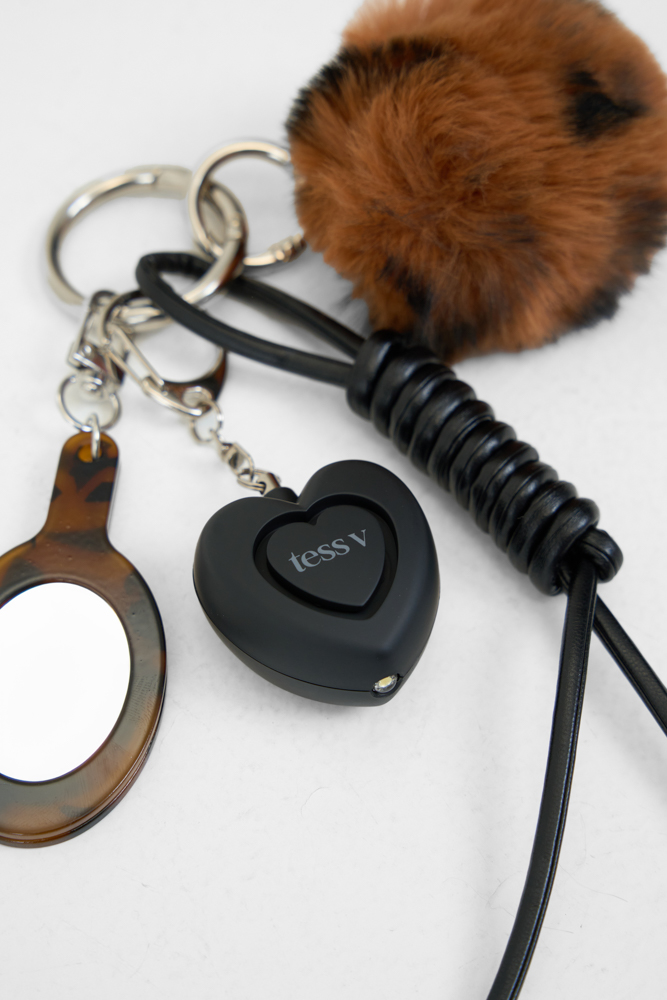 Alarm keychain