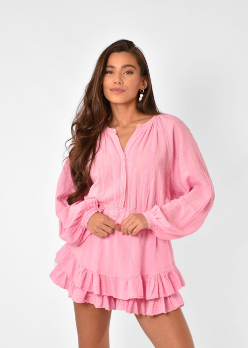 Lena playsuit roze