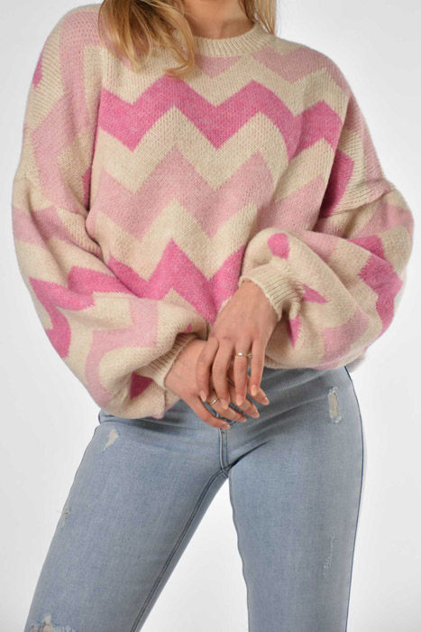Jasmijn trui roze