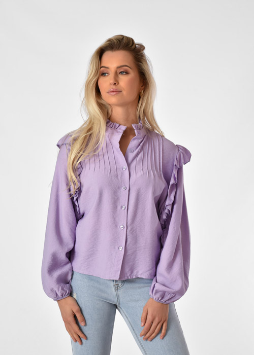 Julie blouse lila