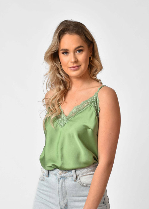 Juul top groen