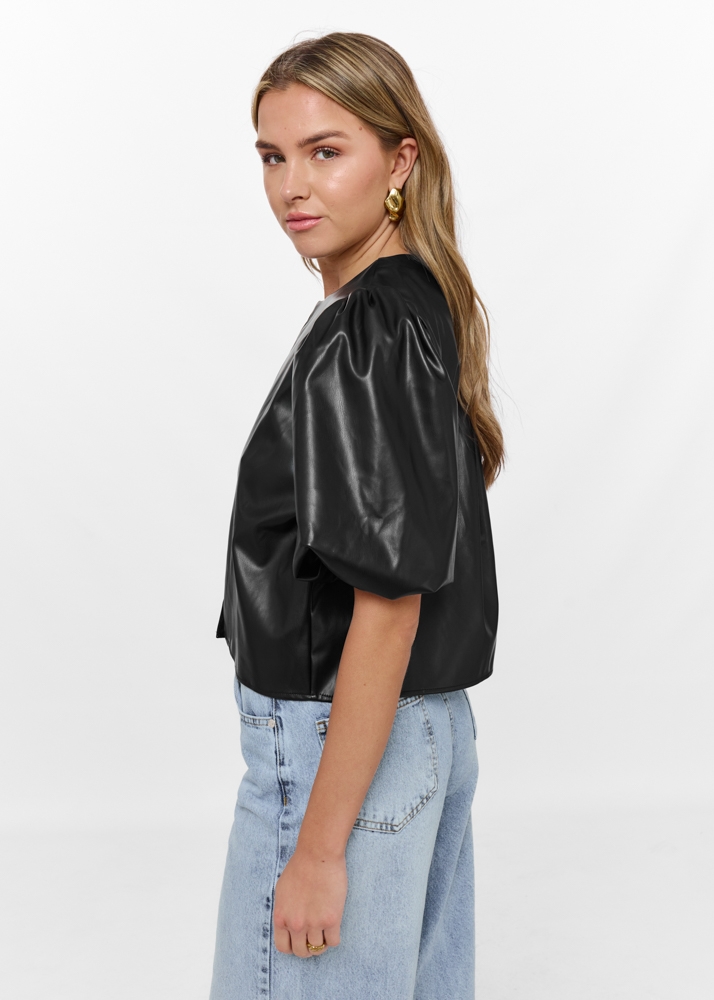 Lana leren top