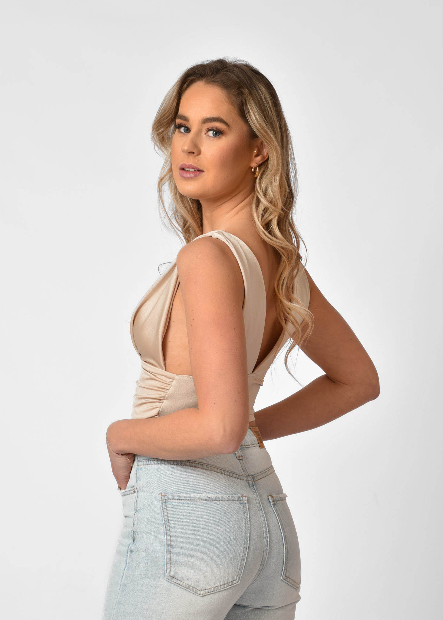 Jill top beige