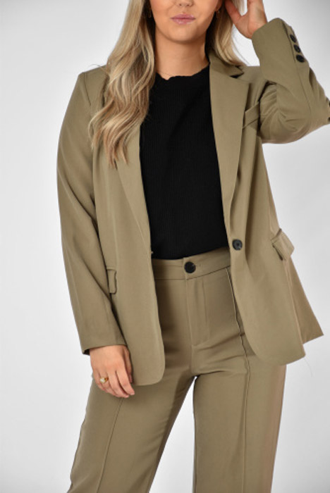 Juul blazer Groen