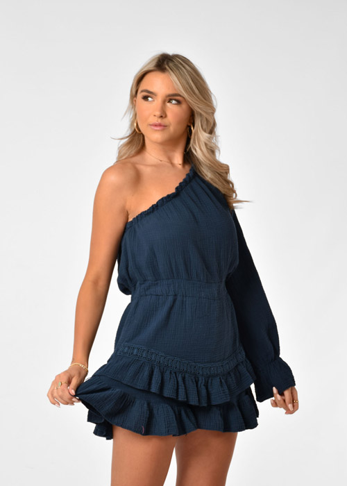 Lucy playsuit donkerblauw 