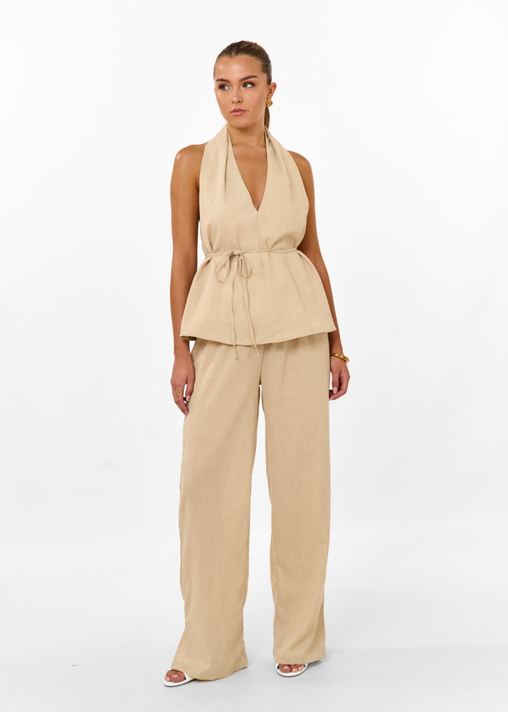 Elana broek beige