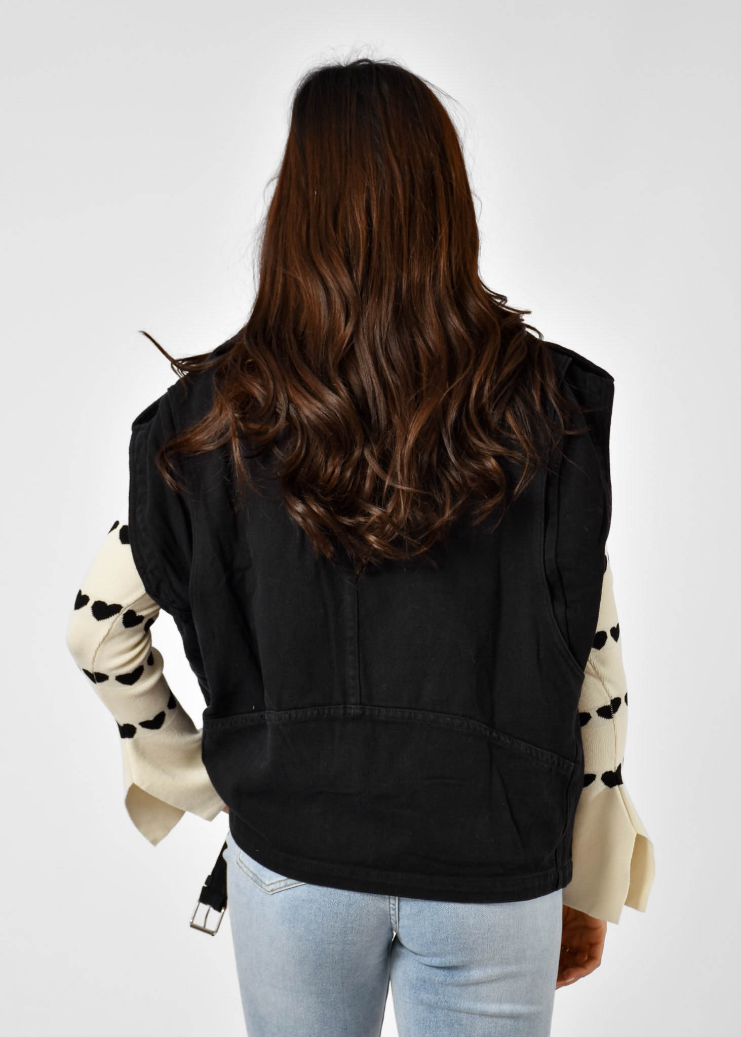 Nora gilet zwart