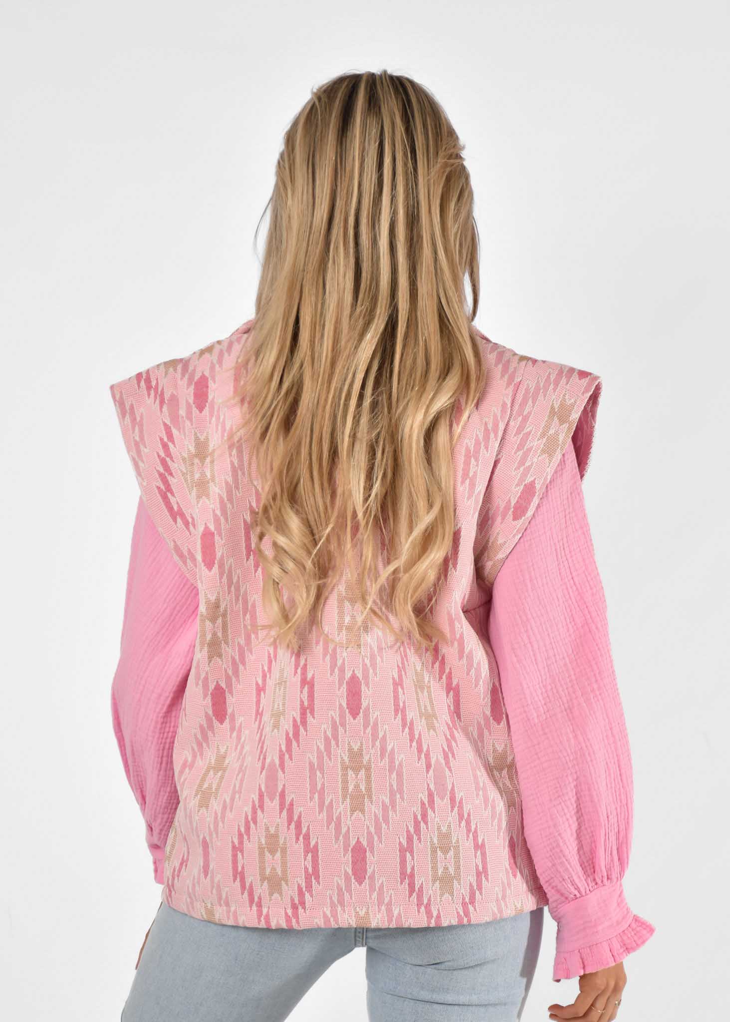 Hava gilet roze 