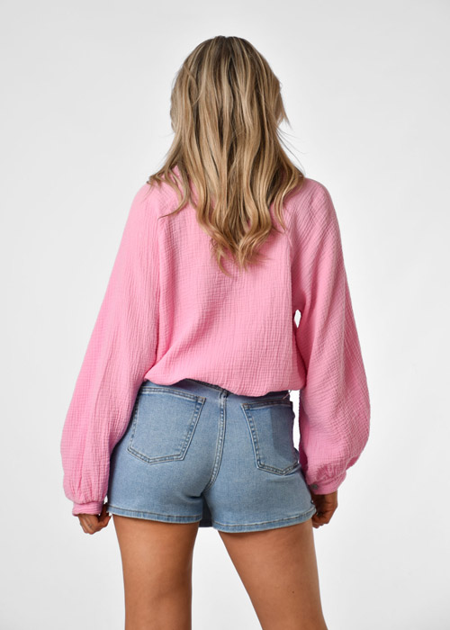 Anouk denim skort blauw