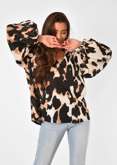 Nova blouse panter 