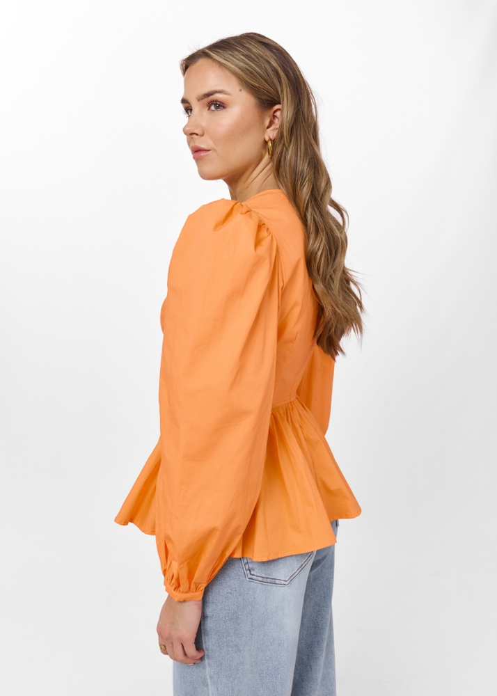Nola top oranje