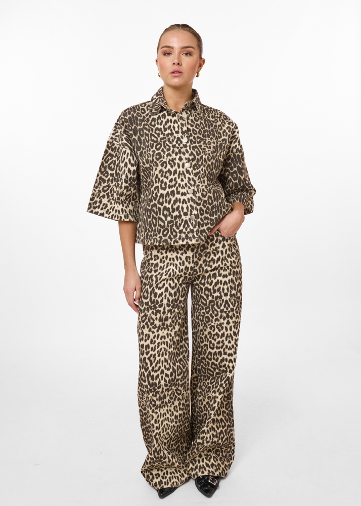 Billy leopard jeans