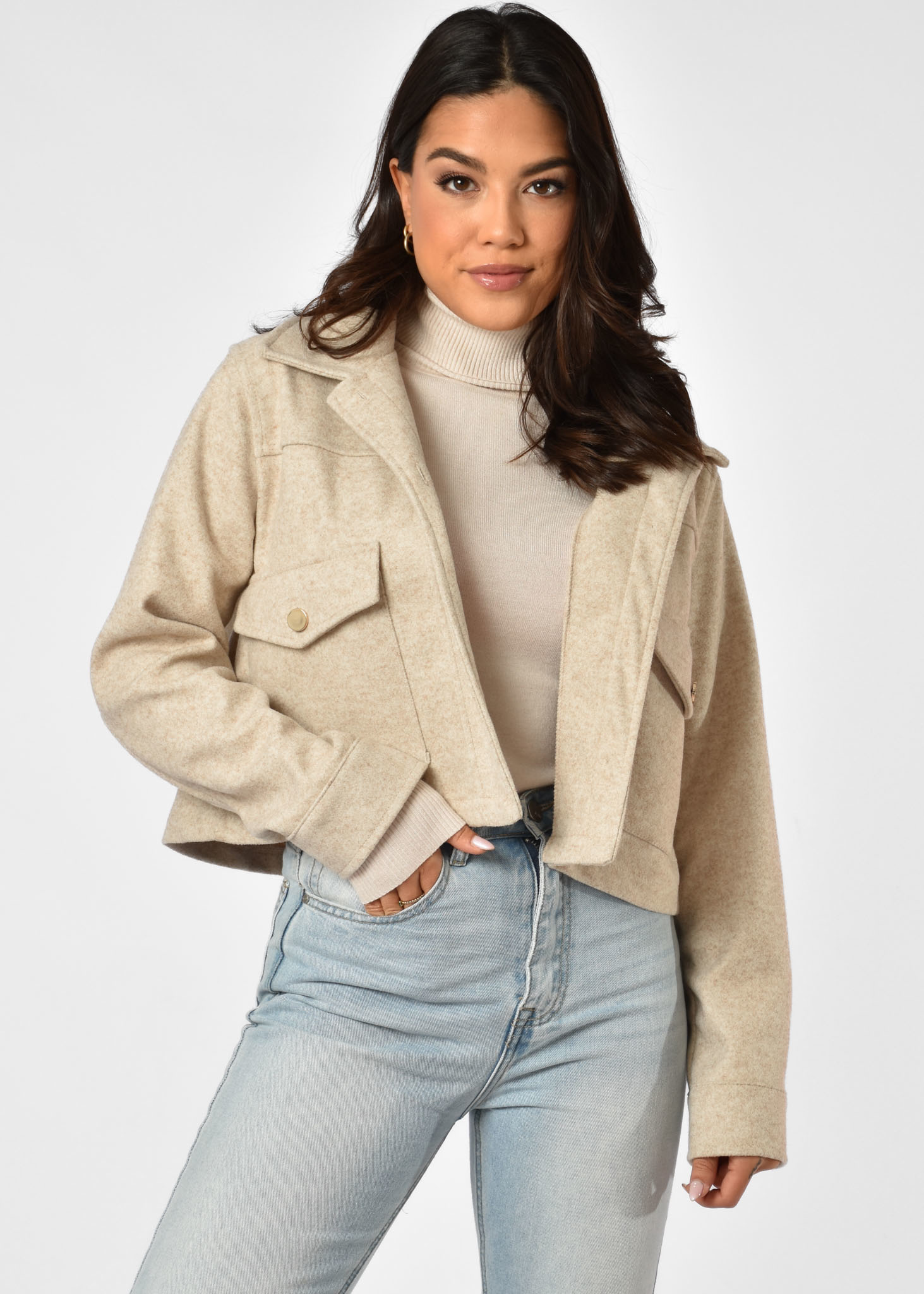 Cato jasje beige