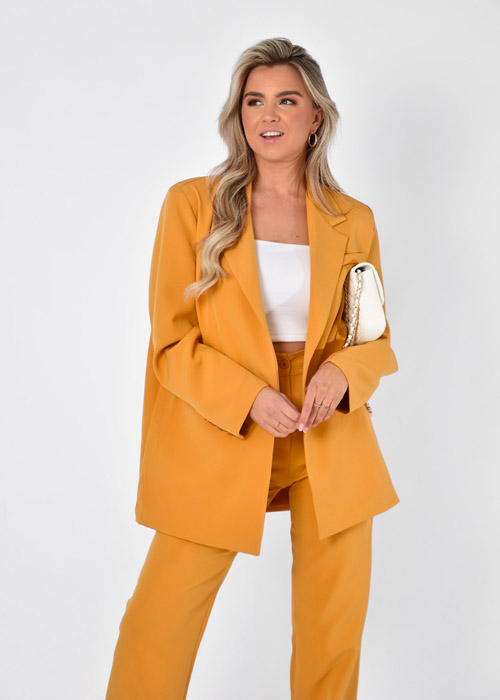 Yara blazer geel