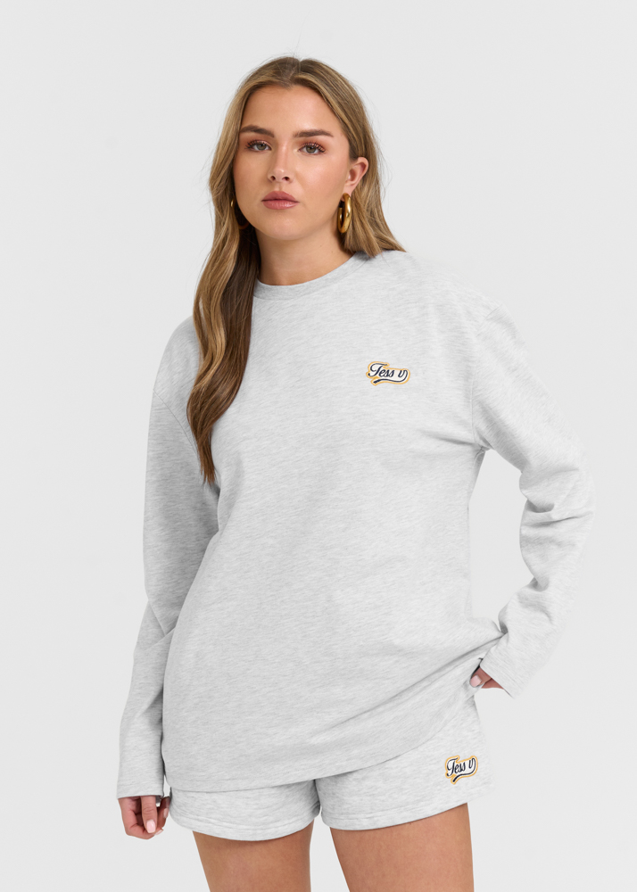 Patch longsleeve t-shirt