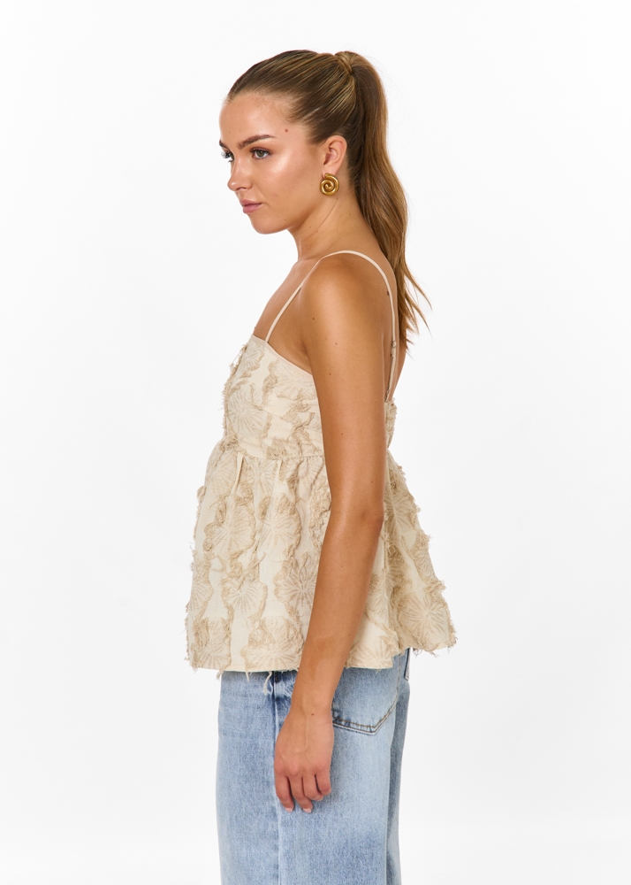 Louisa top creme