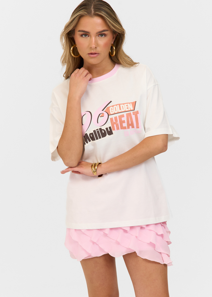 Golden heat t-shirt